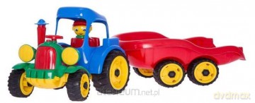 Traktor z przyczepą MIX
