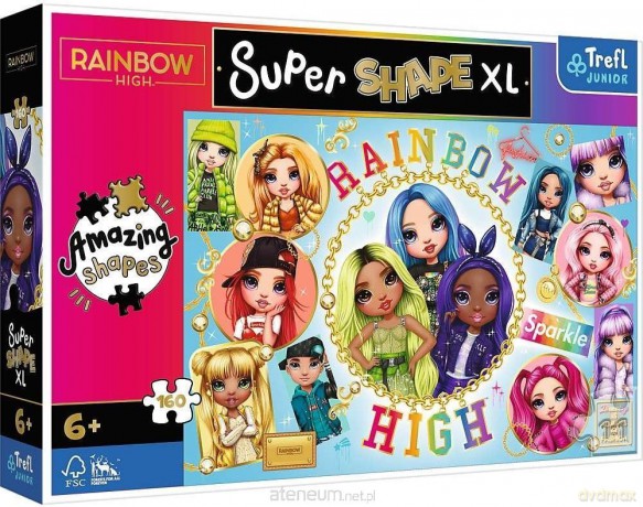 TREFL 160 el. XL Kolorowe Rainbow High [PUZZLE]
