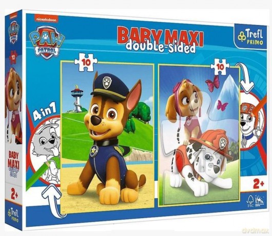 TREFL 2x10 el. Baby Maxi Drużyna Paw Patrol [PUZZLE]