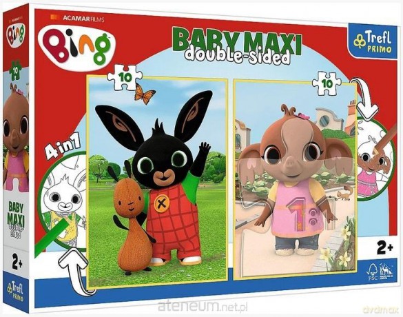 TREFL 2x10 el. Baby Maxi Królik Bing [PUZZLE]