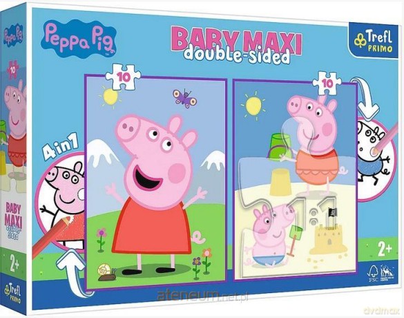 TREFL 2x10 el. Baby Maxi Pogodny dzień Peppy [PUZZLE]