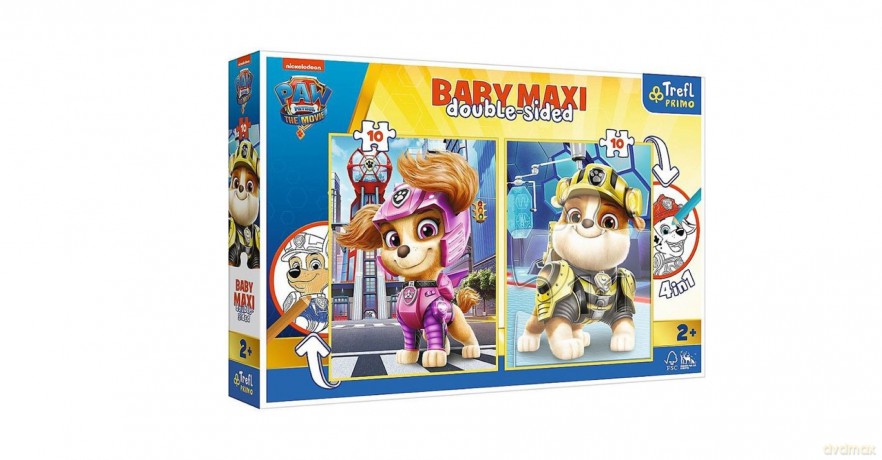 TREFL 2x10 el. Baby Maxi Radosna drużyna Paw Patrol [PUZZLE]