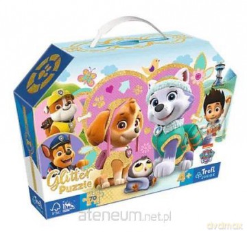 TREFL 70 el. Glitter Urocza Skye i Everest [PUZZLE]