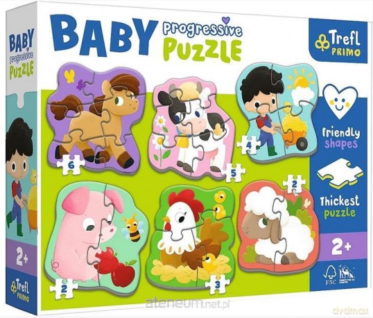 TREFL Baby Progressive - Farma [PUZZLE]