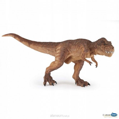 T-rex biegnący brązowy [FIGURKA]