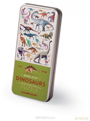 Puzzle w puszce 150 el. Dinozaury [PUZZLE]