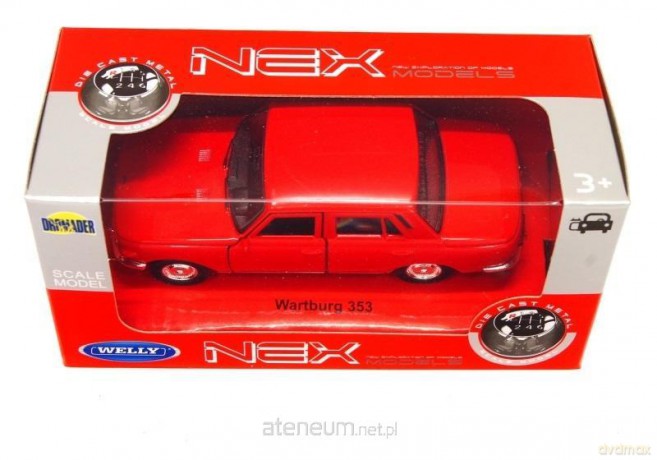Wartburg 353 1:34 czerwony