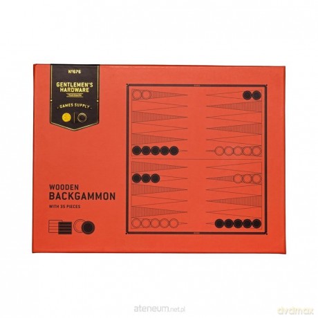 Wooden Backgammon [GRA PLANSZOWA]