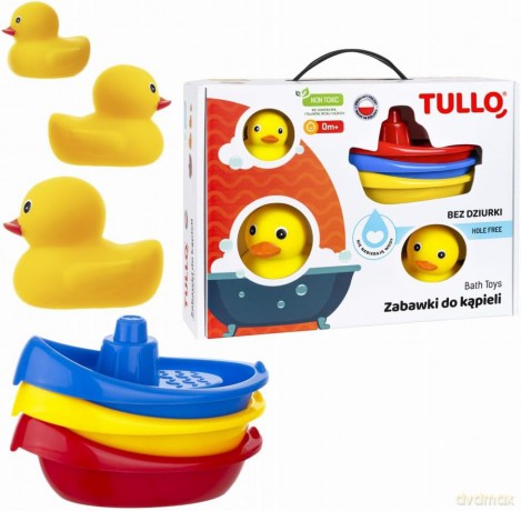 Zabawki do kąpieli 6szt