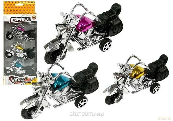 Zestaw 3 motocykli