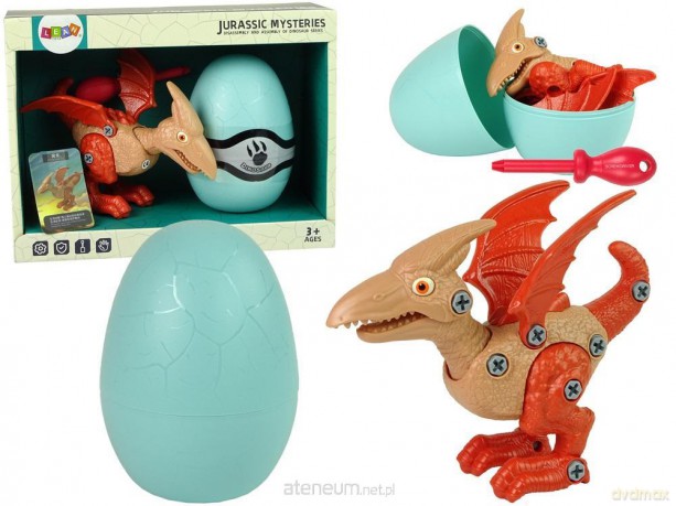 Zestaw Dinozaur Pterodaktyl z Jajkiem DIY [FIGURKA]