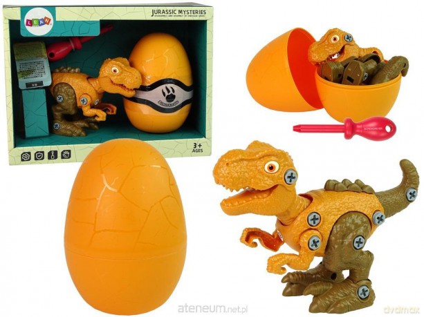 Zestaw Dinozaur Tyranozaur Rex z Jajkiem DIY [FIGURKA]