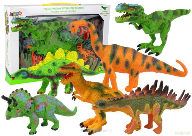Zestaw dinozaurów 6szt [FIGURKA]