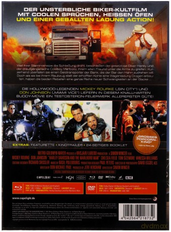 Harley Davidson and the Marlboro Man (Harley Davidson i Marlboro Man) [Blu-Ray]+[DVD]