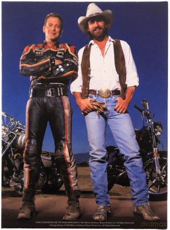 Harley Davidson and the Marlboro Man (Harley Davidson i Marlboro Man) [Blu-Ray]+[DVD]
