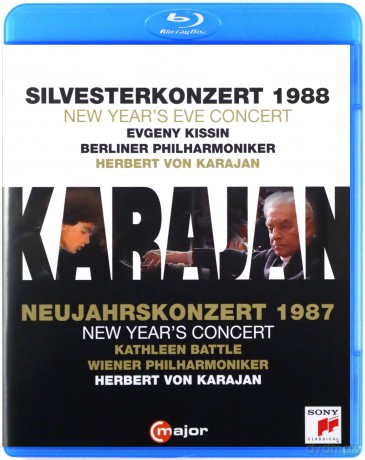 Herbert von Karajan: New Years Eve Concert 1987 [Blu-Ray]