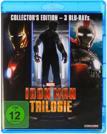 Iron Man Trilogy [3xBlu-Ray]