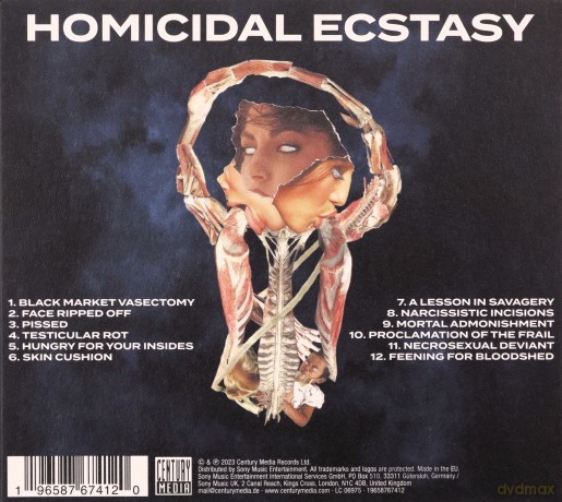 Sanguisugabogg: Homicidal Ecstasy [CD]