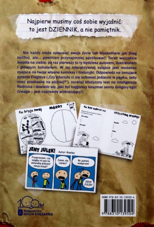 Dziennik cwaniaczka. Zrób to sam! - Jeff Kinney [KSIĄŻKA]