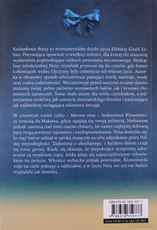Kochankowie Burzy (Tom 4) Martwa cisza - Elżbieta Gizela Erban [KSIĄŻKA]