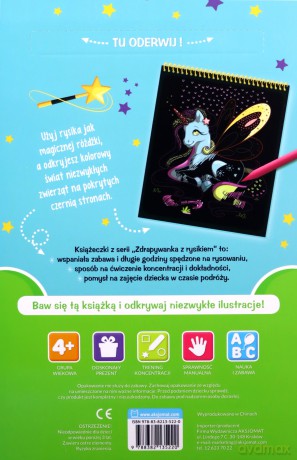 Magiczne koniki. Zdrapywanka z rysikiem - Anna Podgórska [KSIĄŻKA]