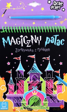 Magiczny pałac. Zdrapywanka z rysikiem - Anna Podgórska [KSIĄŻKA]