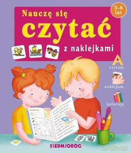 Nauczę się czytać z naklejkami - Adam Langowski, Jarosław Talarski [KSIĄŻKA]