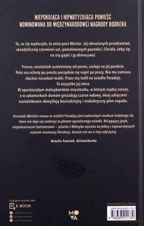 Paradajs - Fernanda Melchor [KSIĄŻKA]