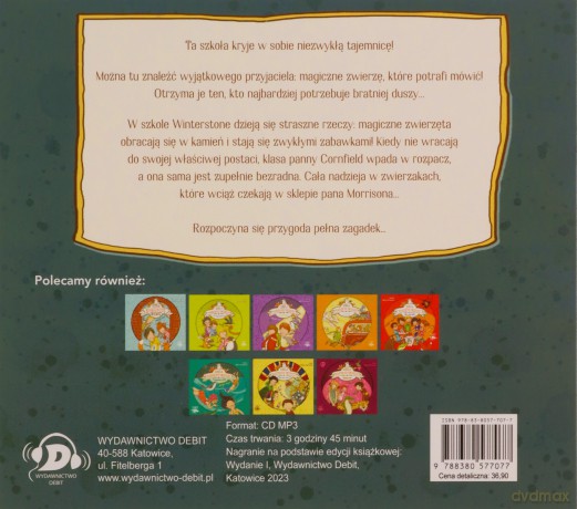 Szkoła magicznych zwierząt. Kamienny sen - Margit Auer [AUDIOBOOK]