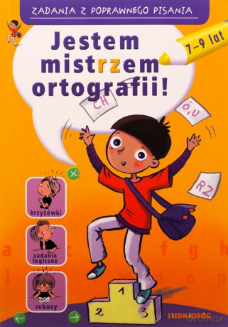 Zadania z poprawnego pisania Jestem mistrzem ortografii - Hanna Zielińska [KSIĄŻKA]