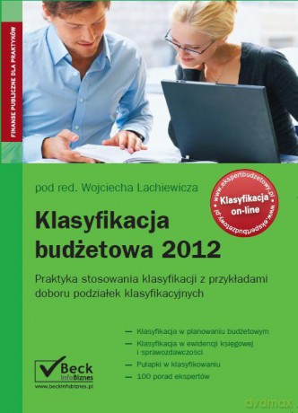 Klasyfikacja budżetowa 2012 - Lachniewicz [KSIĄŻKA]