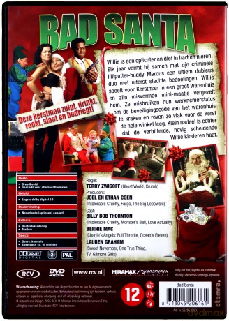 Badder Santa (Zły Mikołaj) [DVD]