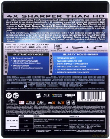 Battleship (Battleship: Bitwa o Ziemię) [Blu-Ray 4K]+[Blu-Ray]