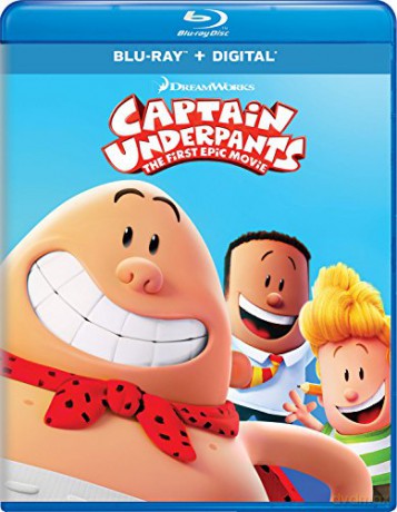 Captain Underpants: The First Epic Movie (Kapitan Majtas: Pierwszy wielki film) [Blu-Ray]