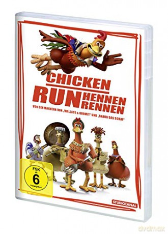 Chicken Run 3-D (Uciekające kurczaki) [DVD]