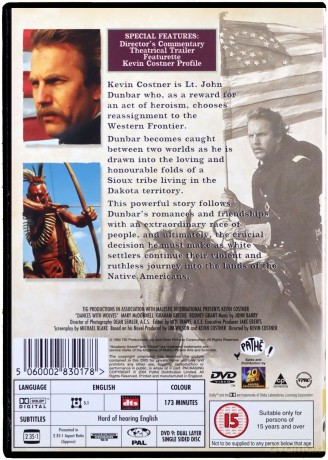Dances with Wolves (Tańczący z wilkami) [DVD]