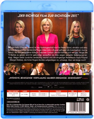 Bombshell (Gorący temat) [Blu-Ray]