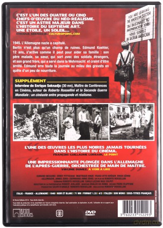 Germany Year Zero [DVD]