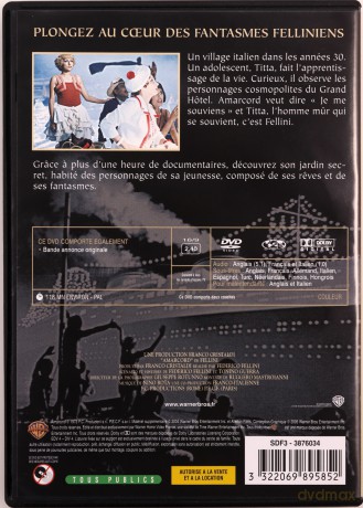 I Remember (Amarcord) [DVD]