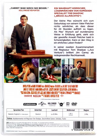 Liar Liar (Kłamca, kłamca) [DVD]