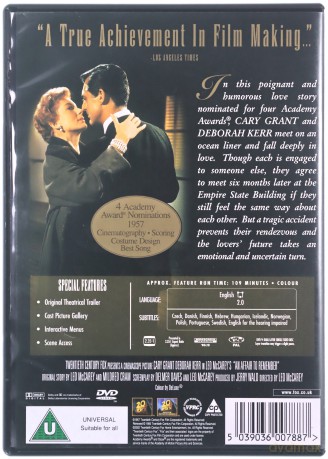 Niezapomniany romans [DVD]