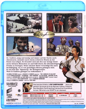 The 3 Worlds of Gulliver (Trzy swiaty Guliwera) [Blu-Ray]