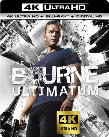The Bourne Ultimatum (Ultimatum Bourne'a) [Blu-Ray 4K]