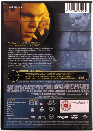Tożsamość Bourne'a [DVD]