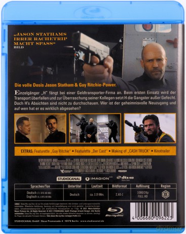 Wrath of Man (Jeden gniewny człowiek) [Blu-Ray]