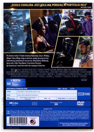 Czarna Pantera: Wakanda w moim sercu [DVD]