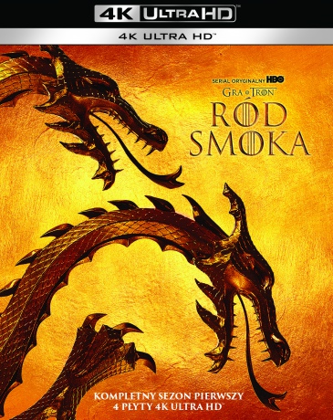 Ród Smoka Sezon 1 [4xBlu-Ray 4K]