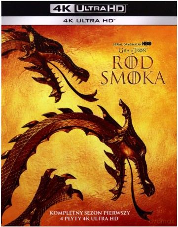 Ród Smoka Sezon 1 [4xBlu-Ray 4K]