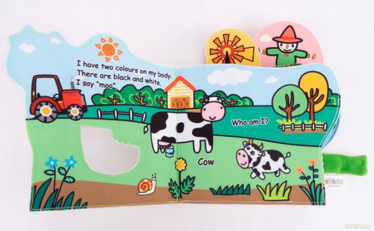 Cow Cloth Book