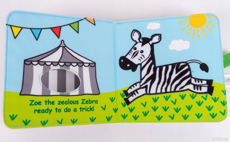 Animal Zoo Cloth Book